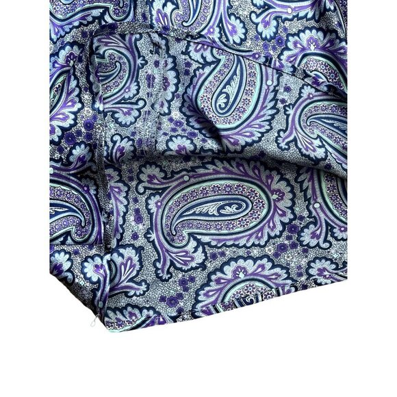 Mirrors Y2K Fitted Mosaic Print Midi Dress M - Picture 15 of 16